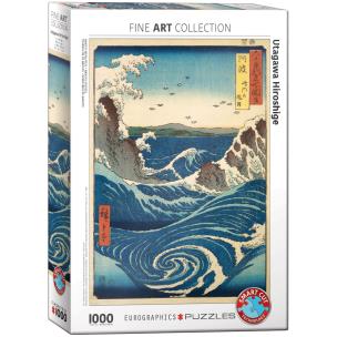 Opakowanie Puzzle 1000 Naruto Whirlpool by Hiroshige 6000-5767
