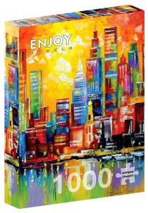 Puzzle 1000 Nowy Jork/USA. Wydawca: G3. Multiszop.pl Opakowanie Puzzle 1000 Nowy Jork/USA