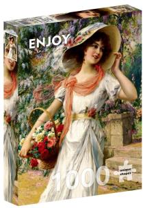 Puzzle 1000 Ogród kwiatowy, Paul Emile Vernon. Wydawca: G3. Multiszop.pl Opakowanie Puzzle 1000 Ogród kwiatowy, Paul Emile Vernon