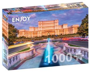 Puzzle 1000 Pałac Parlamentu/Bukareszt/Rumunia. Wydawca: G3. Multiszop.pl Opakowanie Puzzle 1000 Pałac Parlamentu/Bukareszt/Rumunia
