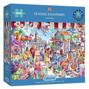 Puzzle 1000 Pamiątki znad morza. Wydawca: G3. Multiszop.pl Opakowanie Puzzle 1000 Pamiątki znad morza