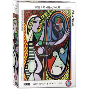 Opakowanie Puzzle 1000 Picasso-Girl inFront of Mirror 6000-5853
