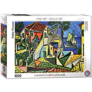 Opakowanie Puzzle 1000 Picasso Mediterranean Landscape 6000-5854