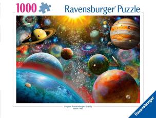 Puzzle 1000 Planety. Wydawca: Ravensburger. Multiszop.pl Opakowanie Puzzle 1000 Planety