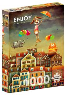 Puzzle 1000 Podróż do góry. Wydawca: G3. Multiszop.pl Opakowanie Puzzle 1000 Podróż do góry