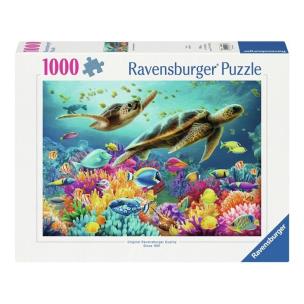 Puzzle 1000 Podwodny świat. Wydawca: Ravensburger. Multiszop.pl Opakowanie Puzzle 1000 Podwodny świat