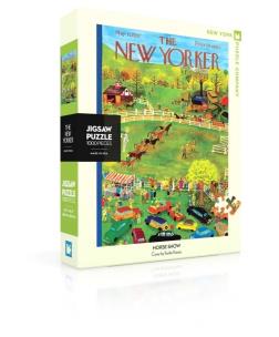 Opakowanie Puzzle 1000 Pokaz koni, New Yorker