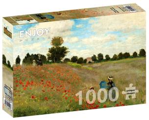 Puzzle 1000 Pole maków, Claude Monet. Wydawca: G3. Multiszop.pl Opakowanie Puzzle 1000 Pole maków, Claude Monet