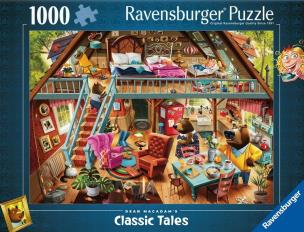 Puzzle 1000 Porwanie Złotowłosej. Wydawca: Ravensburger. Multiszop.pl Opakowanie Puzzle 1000 Porwanie Złotowłosej