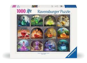 Puzzle 1000 Potężna mikstura. Wydawca: Ravensburger. Multiszop.pl Opakowanie Puzzle 1000 Potężna mikstura