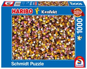 Opakowanie Puzzle 1000 PQ HARIBO Lukrecjowe żelki 111113