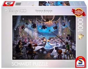 Puzzle 1000 PQ Jubileuszowy Taniec (Disney). Wydawca: G3. Multiszop.pl Opakowanie Puzzle 1000 PQ Jubileuszowy Taniec (Disney)