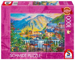 Opakowanie Puzzle 1000 PQ Malownicze Hallstatt Austria 112741