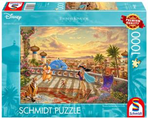 Opakowanie Puzzle 1000 PQ T. Kinkade Dżasmina i Aladyn 113365