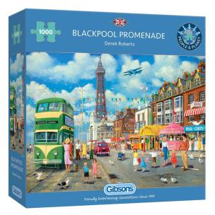 Puzzle 1000 Promenada w Blackpool/Anglia. Wydawca: G3. Multiszop.pl Opakowanie Puzzle 1000 Promenada w Blackpool/Anglia