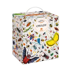 Puzzle 1000 Puzzlove Owady CzuCzu. Wydawca: Bright Junior Media Justyna Han. Multiszop.pl Opakowanie Puzzle 1000 Puzzlove Owady CzuCzu