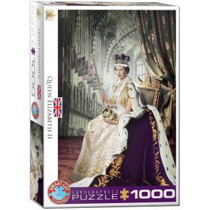 Opakowanie Puzzle 1000 Queen Elizabeth II 6000-0919