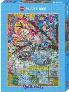 Opakowanie Puzzle 1000 Quilt Art - Leniwiec