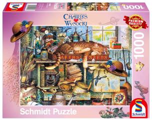 Puzzle 1000 Remington - Ogrodnik G3. Wydawca: G3. Multiszop.pl Opakowanie Puzzle 1000 Remington - Ogrodnik G3