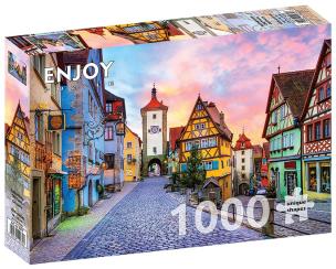 Opakowanie Puzzle 1000 Rothenburg ob der Tauber, Bawaria