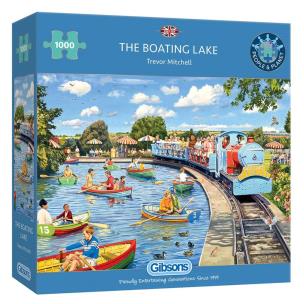 Puzzle 1000 Rozrywka nad jeziorem. Wydawca: G3. Multiszop.pl Opakowanie Puzzle 1000 Rozrywka nad jeziorem