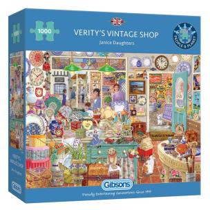 Puzzle 1000 Sklep z antykami. Wydawca: G3. Multiszop.pl Opakowanie Puzzle 1000 Sklep z antykami
