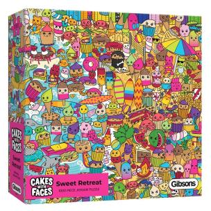 Puzzle 1000 Słodkie wakacje. Wydawca: G3. Multiszop.pl Opakowanie Puzzle 1000 Słodkie wakacje