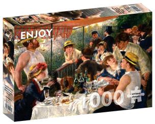 Puzzle 1000 Śniadanie wioślarzy, Auguste Renoir. Wydawca: G3. Multiszop.pl Opakowanie Puzzle 1000 Śniadanie wioślarzy, Auguste Renoir