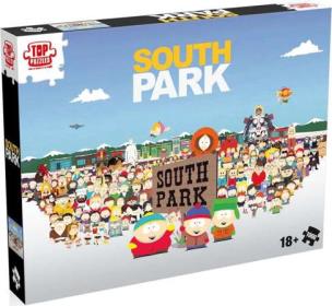 Puzzle 1000 South park. Wydawca: Winning Moves. Multiszop.pl Opakowanie Puzzle 1000 South park