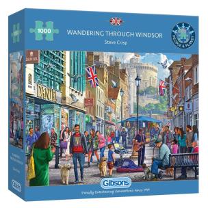 Opakowanie Puzzle 1000 Spacer przez Windsor