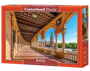 Puzzle 1000 Spanish Square, Seville, Spain CASTOR. Wydawca: Castorland. Multiszop.pl Opakowanie Puzzle 1000 Spanish Square, Seville, Spain CASTOR