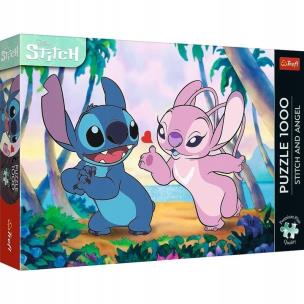 Opakowanie Puzzle 1000 Stitch&Angel TREFL