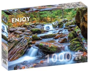 Puzzle 1000 Strumień w lesie. Wydawca: G3. Multiszop.pl Opakowanie Puzzle 1000 Strumień w lesie