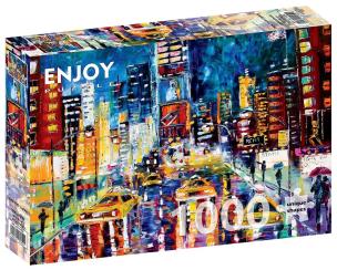 Puzzle 1000 Światła Nowego Jorku/USA. Wydawca: G3. Multiszop.pl Opakowanie Puzzle 1000 Światła Nowego Jorku/USA