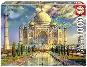 Puzzle 1000 Taj Mahal, Indie. Wydawca: Educa. Multiszop.pl Opakowanie Puzzle 1000 Taj Mahal, Indie