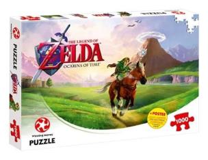 Puzzle 1000 The Legend of Zelda Ocarina of Time. Wydawca: Winning Moves. Multiszop.pl Opakowanie Puzzle 1000 The Legend of Zelda Ocarina of Time