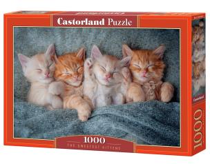 Puzzle 1000 The Sweetest Kittens. Wydawca: Castorland. Multiszop.pl Opakowanie Puzzle 1000 The Sweetest Kittens