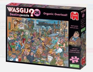 Opakowanie Puzzle 1000 Tłumy na rynku Wasgij