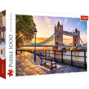 Puzzle 1000 Tower Bridge Londyn 10774. Wydawca: Trefl PAP. Multiszop.pl Opakowanie Puzzle 1000 Tower Bridge Londyn 10774