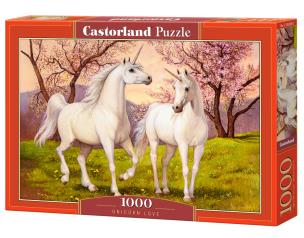 Puzzle 1000 Unicorn Love CASTOR. Wydawca: Castorland. Multiszop.pl Opakowanie Puzzle 1000 Unicorn Love CASTOR