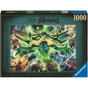 Opakowanie Puzzle 1000 Villainous. Hela