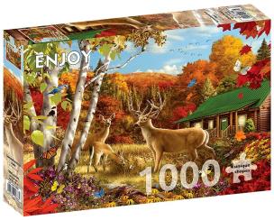 Puzzle 1000 W zgodzie z naturą. Wydawca: G3. Multiszop.pl Opakowanie Puzzle 1000 W zgodzie z naturą