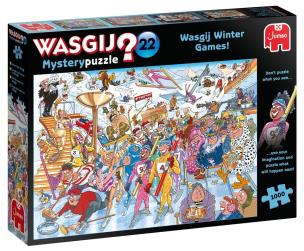 Opakowanie Puzzle 1000 Wasgij Mystery 22 - Sporty zimowe G3