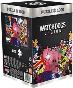 Opakowanie Puzzle 1000 Watch Dogs Legion: Pig Mask