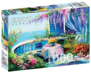 Puzzle 1000 Widok z balkonu. Wydawca: G3. Multiszop.pl Opakowanie Puzzle 1000 Widok z balkonu
