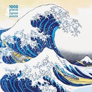 Opakowanie Puzzle 1000 Wielka fala w Kanagawie Hokusai Katsus