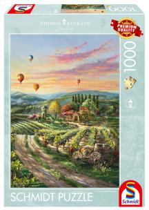 Puzzle 1000 Winnica w dolinie G3. Wydawca: G3. Multiszop.pl Opakowanie Puzzle 1000 Winnica w dolinie G3