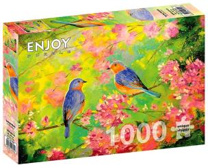 Puzzle 1000 Wiosenna melodia. Wydawca: G3. Multiszop.pl Opakowanie Puzzle 1000 Wiosenna melodia