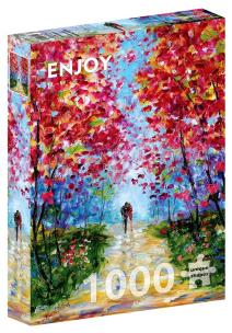 Puzzle 1000 Wiosenny spacer. Wydawca: G3. Multiszop.pl Opakowanie Puzzle 1000 Wiosenny spacer