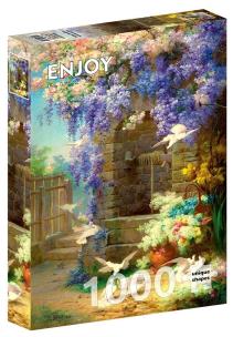 Puzzle 1000 Wiosna, Eugene Bidau. Wydawca: G3. Multiszop.pl Opakowanie Puzzle 1000 Wiosna, Eugene Bidau